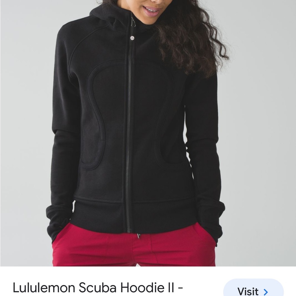 Lululemon scuba cotton hoodie
